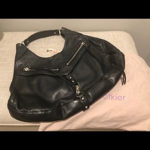 Black leather Botkier shoulder bag
